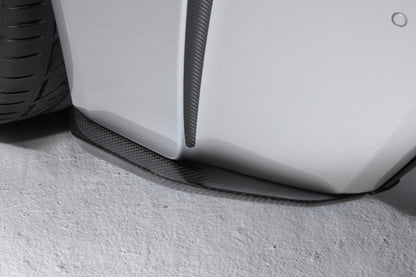 TOM'S Racing Rear Bumper Side Diffuser (FRP-Unpainted) - 2015-2019 Lexus RCF