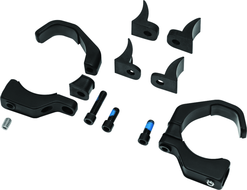 Kuryakyn Pipe Wrench Fork Mounts Blk 2580 2580 Photo - Primary