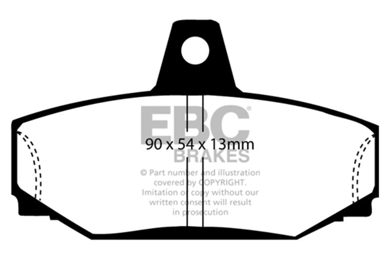 EBC Disc Brake Pad Set DP3793C Photo - Primary