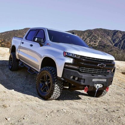 Westin 19-21 Chevrolet Silverado 1500 (Excl. Diesel & LD) Pro-Series Front Bumper - Textured Black 58-411215 58-411215 Photo - Mounted