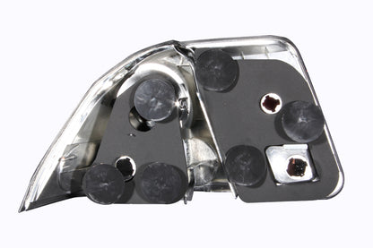 Anzo 2001-2004 Honda Civic Taillights Black 221048 Photo - Unmounted