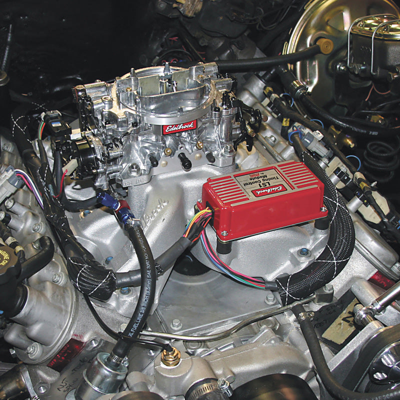 Edelbrock SBC LS-1 Carbureted Manifold 7118 Photo - out of package