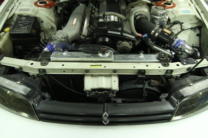 Mishimoto Aluminum Racing Radiator R33/R34 Nissan Skyline Manual Transmission MMRAD-RHD-R33 Photo - Mounted