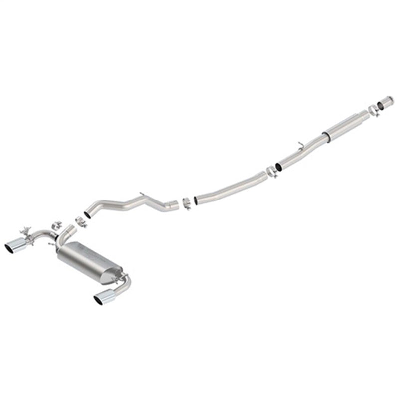 Ford Performance Parts Ford Racing 2016-2017 Focus RS Active Sport Cat-Back Exhaust System M-5200-FRS Photo - Primary