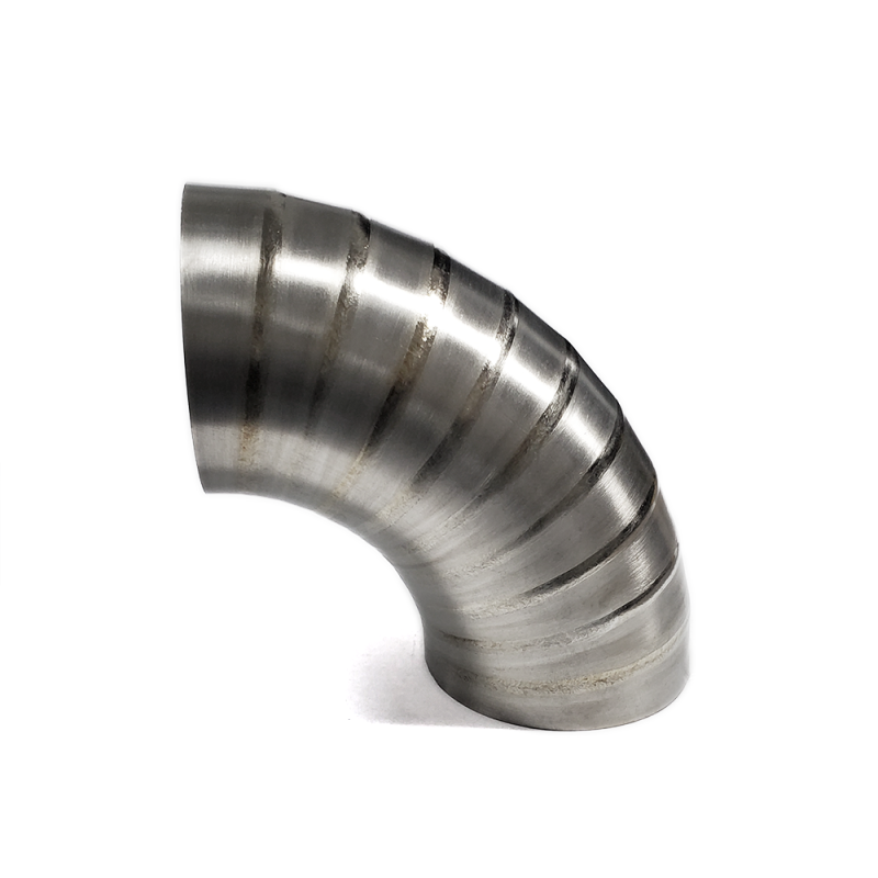 Ticon Industries 2.5in 90 Degree 1.26D Tight Radius 1.2mm/.047in Wall Titanium Pie Cuts - 10pk 141-06350-1314 141-06350-1314 User 1
