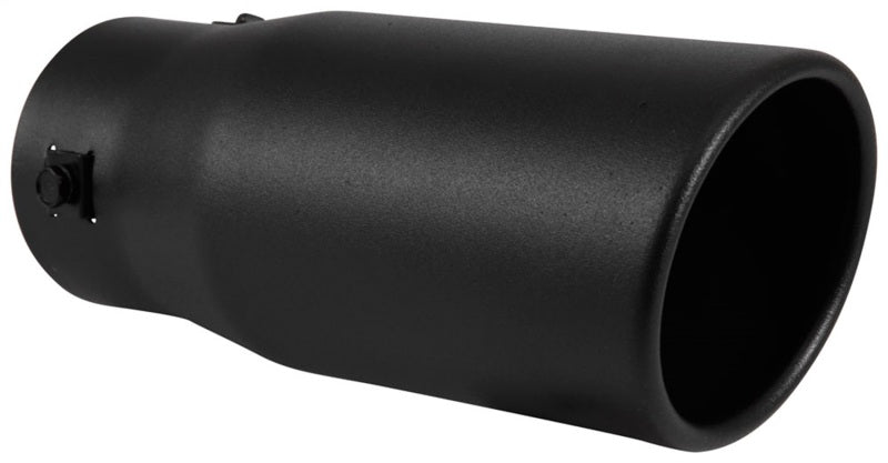 Spectre Exhaust Tip 3-1/2in. OD / Slant - Black 22360 22360 Photo - Primary