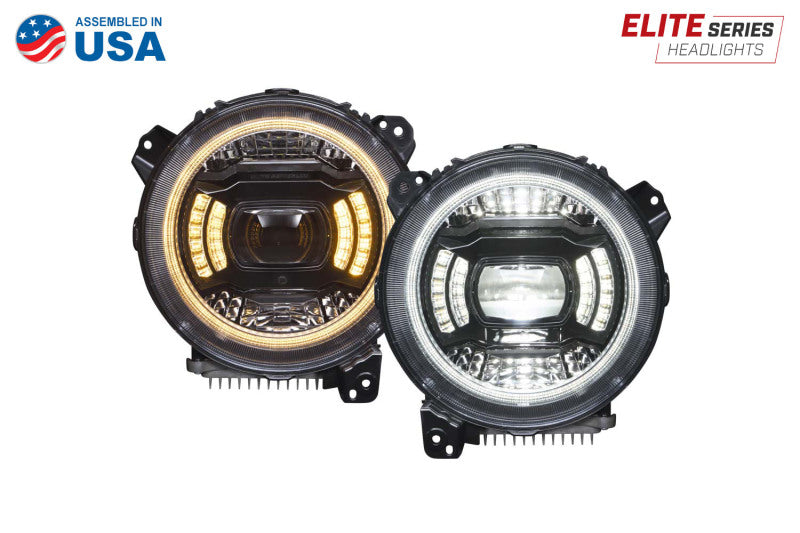 Diode Dynamics 18-23 Jeep JL Wrangler Elite LED Headlamps DD5166 DD5166 User 2
