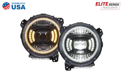 Diode Dynamics 18-23 Jeep JL Wrangler Elite LED Headlamps DD5166 DD5166 User 2