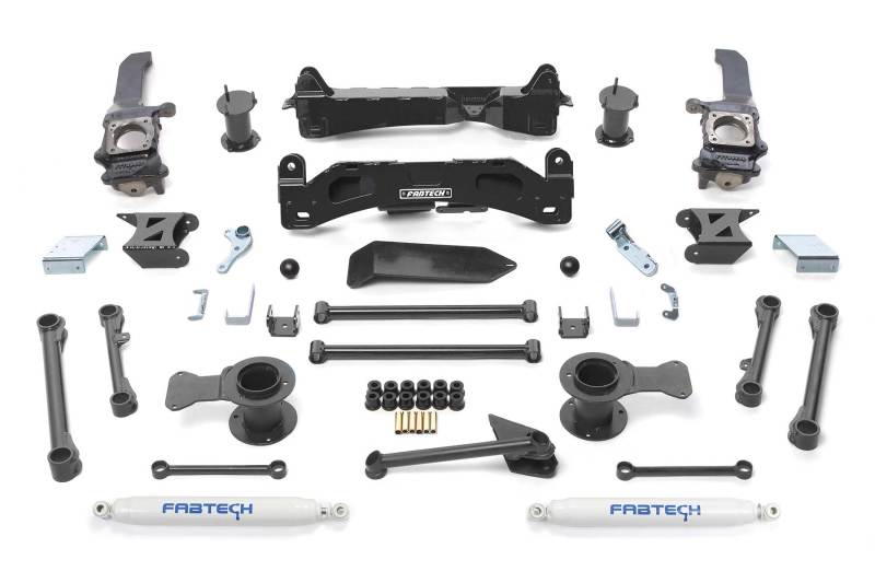 Fabtech 6" Basic System w/ Performance Shocks K7024 Photo - Primary