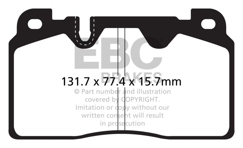 EBC Disc Brake Pad Set DP22168 Photo - Primary