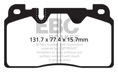 EBC Disc Brake Pad Set DP32168C Photo - Primary
