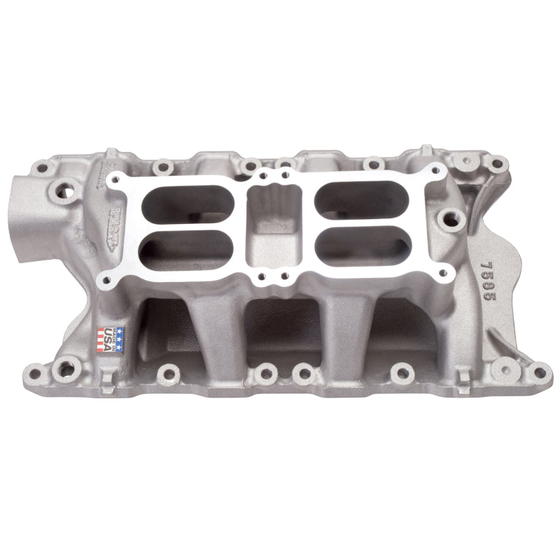 Edelbrock Ford 351 W Dual Quad Air Gap Manifold 7585 Photo - Primary