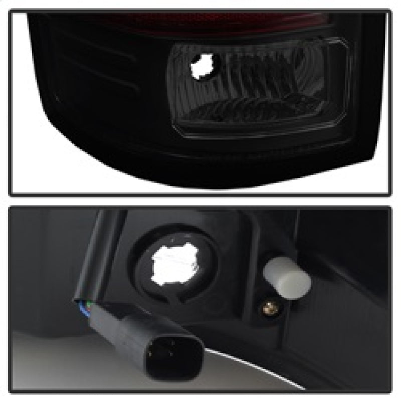 Spyder GMC Sierra 2016-2017 Light Bar LED Tail Lights - Black Smoke ALT-YD-GS16-LED-BSM 5083784 5083784 Photo - Unmounted