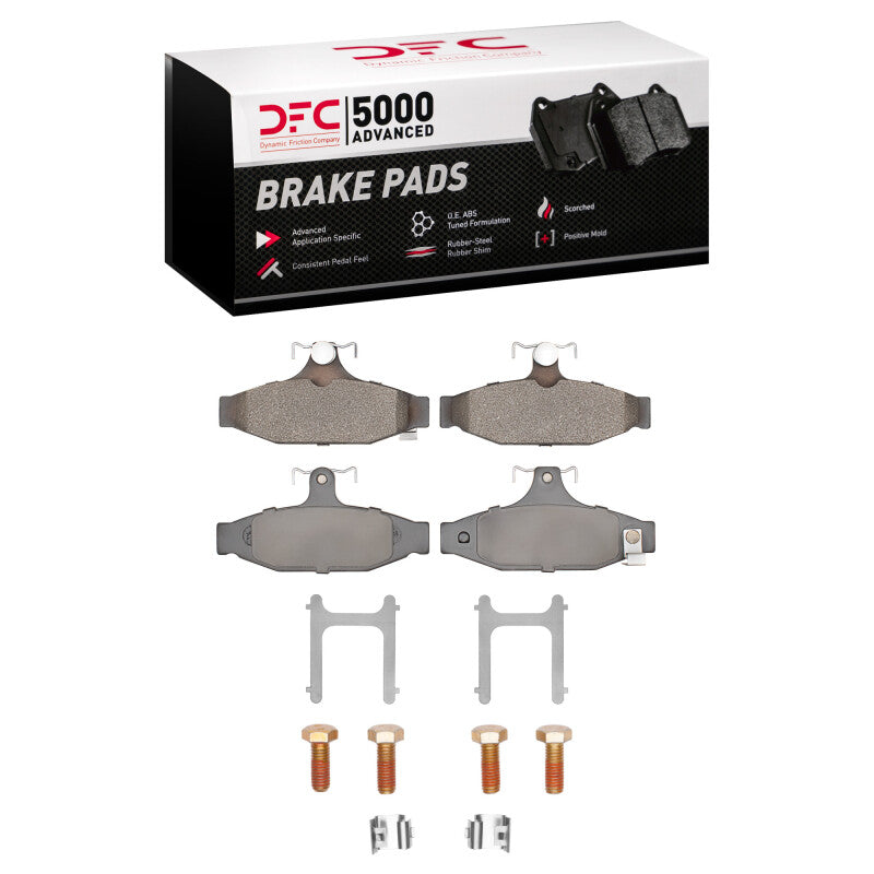 DFC DFC 5000 Advanced Low Met Brake Pads Brakes, Rotors & Pads Brake Pads - OE main image