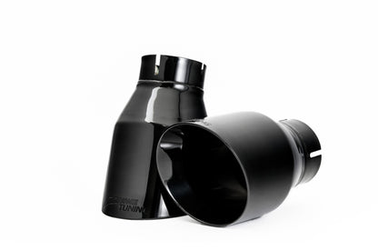 AWE Tuning VW MK7 GTI Touring Edition Exhaust - Diamond Black Tips 3015-33050 3015-33050 Photo - out of package