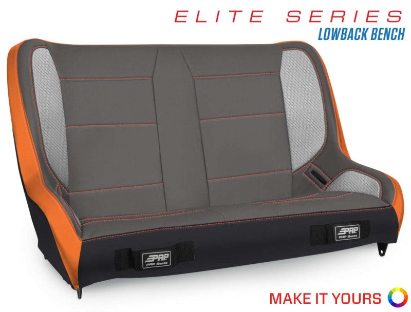 PRP Seats PRP Elite Series Low Back Rear Suspension Bench Seat (36-39In.) A9212 A9212 Photo - Primary