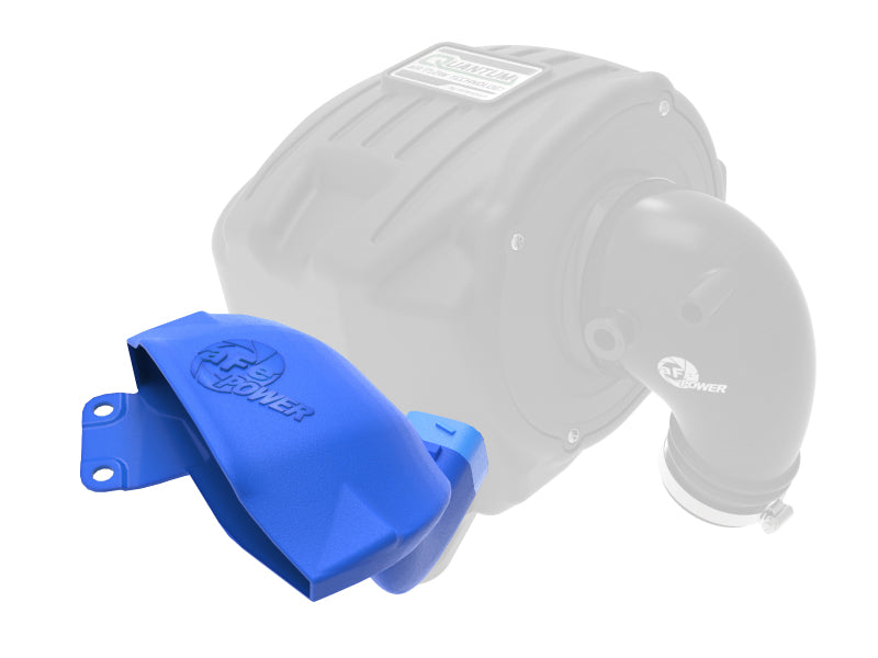 aFe Magnum FORCE Cold Air Intake System Scoop 19-20 Ford Ranger 2.3L(t) - Blue 54-13056SL 54-13056SL Photo - Unmounted