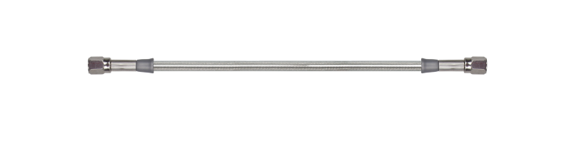Goodridge 73in Universal Brake Line Assembly Clear Hose w/Stainless Steel Fittings 30373TC-CL 30373TC-CL Photo - Primary