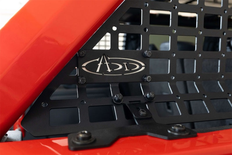 Addictive Desert Designs ADD 21-23 Ford Bronco & Bronco Raptor Rear Window Molle Storage Panels AC2302801NA AC2302801NA Photo - Mounted