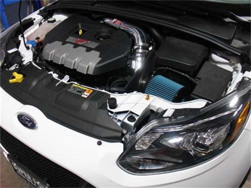 Injen Polished Tuned Air Intake System - 2.0L Ford Focus ST 2012+ SP9001P Photo - Mounted