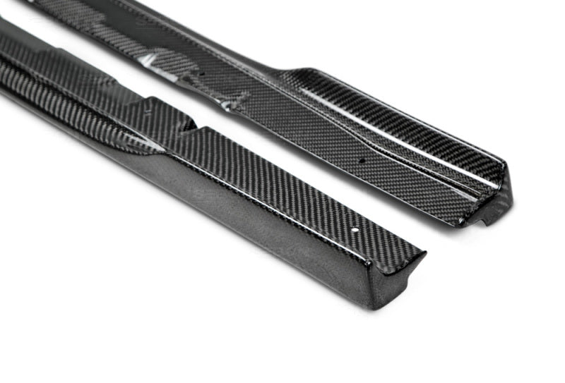 Seibon Carbon Fiber Side Skirts For 2015-2021 Subaru WRX/STi SS15SBIMP-MB Photo - Primary