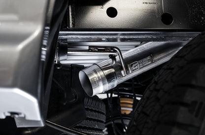 AWE Tuning 2019+ Ford Ranger 0FG Performance Exhaust System w/Diamond Black Tips & Rock Guard 3015-23064 3015-23064 Photo - Close Up