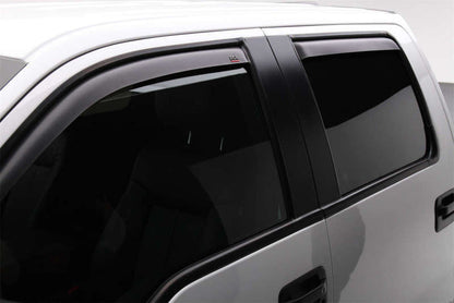 EGR 15+ Ford F150 Super Cab In-Channel Window Visors - Set of 4 - Matte (573475) 573475 573475 Photo - Mounted