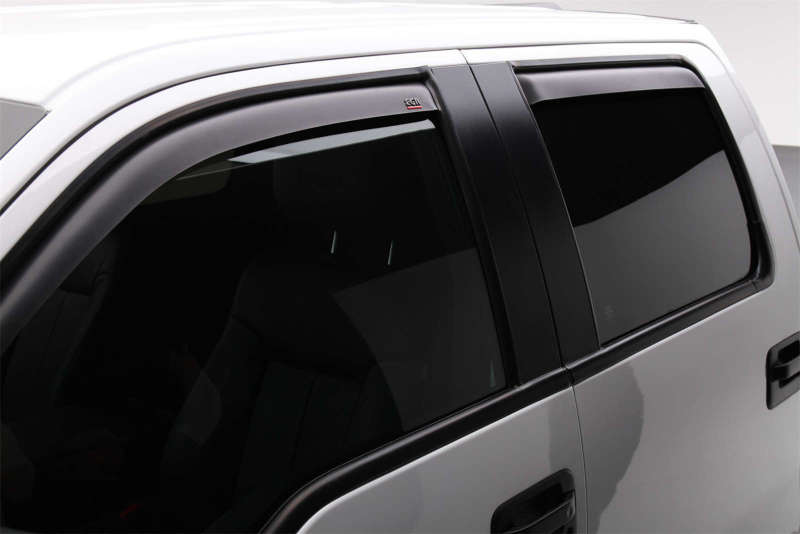 EGR 15+ Ford F150 Super Cab In-Channel Window Visors - Set of 4 - Matte (573475) 573475 573475 Photo - Mounted