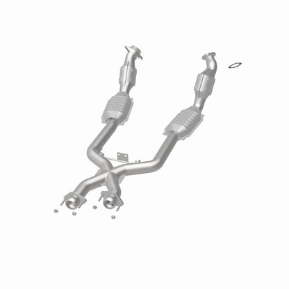 MagnaFlow Ford Mustang HM Grade Federal / EPA Compliant Direct-Fit Catalytic Converter 23163 360 Degree Image Set