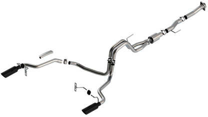 Borla F-150 2021 5.0L 2dr RC SB (122.8 WB) XL/XLT 3/2.25 SRE Cat-Back ATAK Black Chrome Tips 140869BC 140869BC User 1