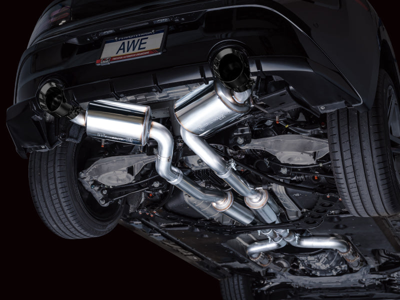 AWE Tuning AWE 2023 Nissan Z RZ34 RWD Touring Edition Catback Exhaust System w/ Diamond Black Tips 3015-33400 3015-33400 Photo - Mounted