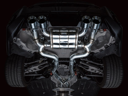 AWE Tuning 23-24 BMW G87 M2 SwitchPath Edition Exhaust - Chrome Silver Tips 3025-42487 3025-42487 Photo - Mounted