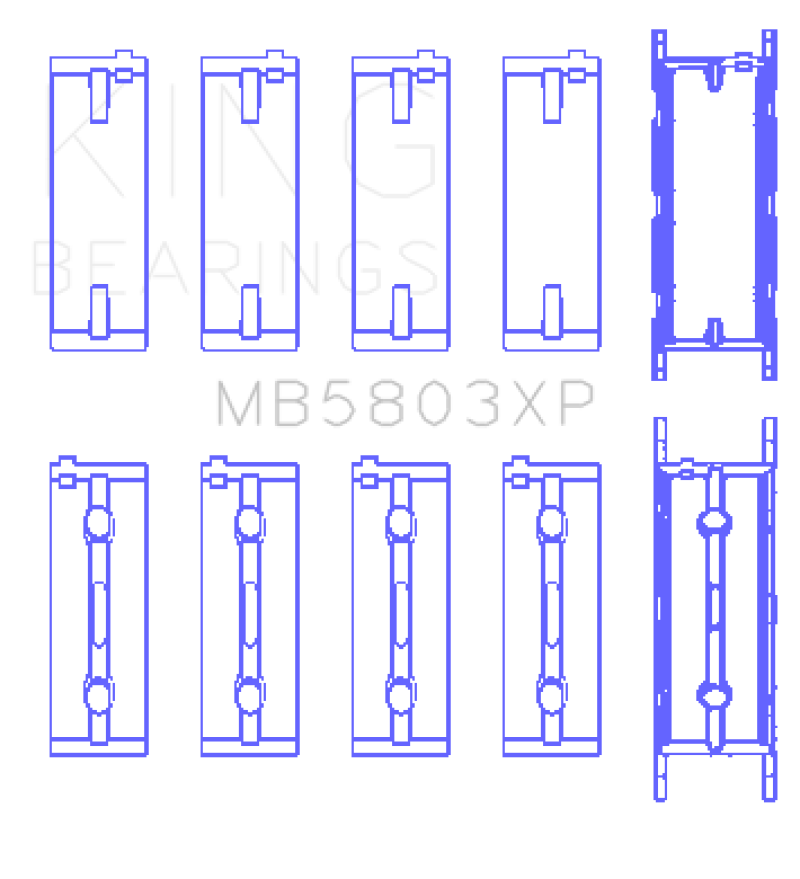 King Engine Bearings KING Main Bearings Engine Components Bearings main image