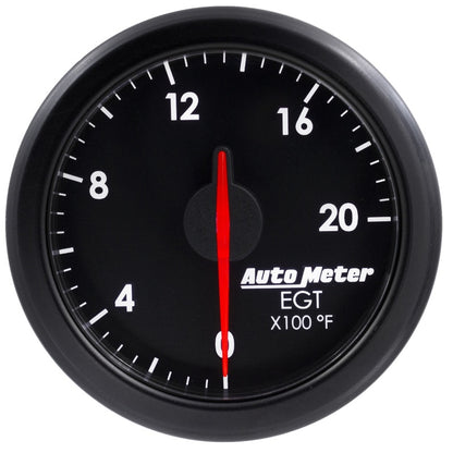 Autometer 2-1/16" E.G.T, 0-2000`F, Airdrive, Black 9145-T User 1