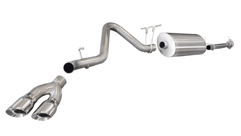 Corsa 11-12 Chevrolet Silverado Ext. Cab/Std. Bed 2500 6.0L V8 Polished Sport Cat-Back Exhaust 14792 14792 Photo - Primary
