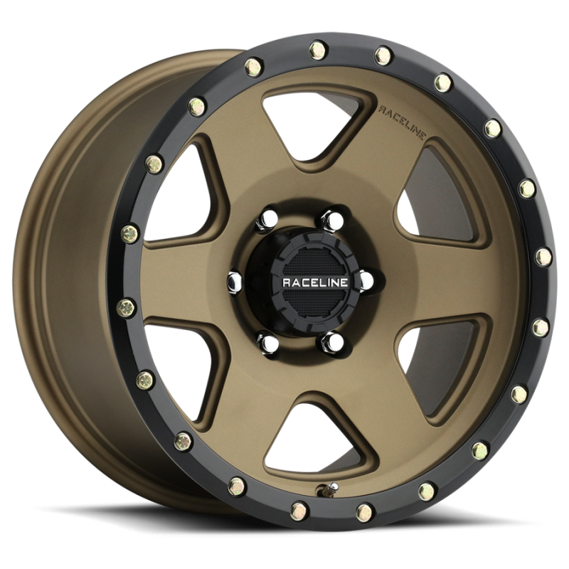Raceline 946BZ Boost 18x8in / 6x120 BP / 35mm Offset / 67.1mm Bore - Bronze Wheel 946BZ-88062+35 946BZ-88062+35 Photo - Primary