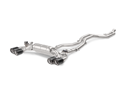 Akrapovic 16-17 BMW M2 F87 (Excl M2 Competition) Evolution Line Cat Back (Titanium) w/Carbon Tips ME-BM/T/8H ME-BM/T/8H Photo - Primary