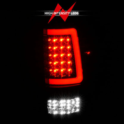 ANZO 2004-2006 Ford F-150 LED Tail Lights w/ Light Bar Black Housing Clear Lens 311342 311342 User 5