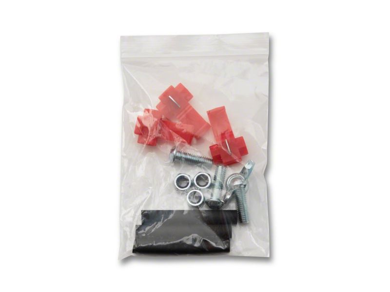 Raxiom 07-18 Jeep Wrangler JK Axial Series License Plate Bracket w/ LED Brake Light J132759 J132759 Photo - Close Up