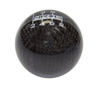 NRG Ball Style Universal Black Carbon Fiber-6 Speed Pattern SK-300BC-1 Photo - Primary