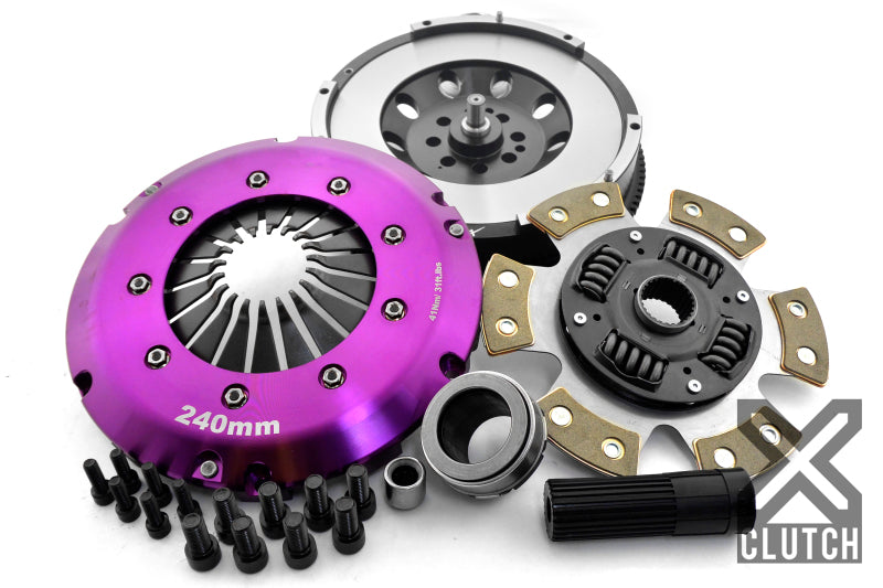 XCLUTCH 07-10 BMW 335i Base 3.0L Stage 2R Extra HD Sprung Ceramic Clutch Kit XKBM24565-1R XKBM24565-1R Photo - Primary