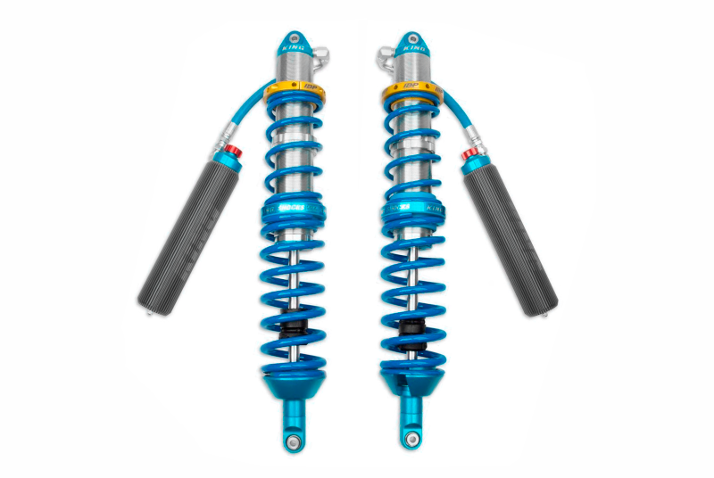 King Shocks 16+ YXZ 1000R 3.0 Rear Hose Remote Internal Bypass Coilover w/ Finned Res. w/ Adjuster 33700-101AF