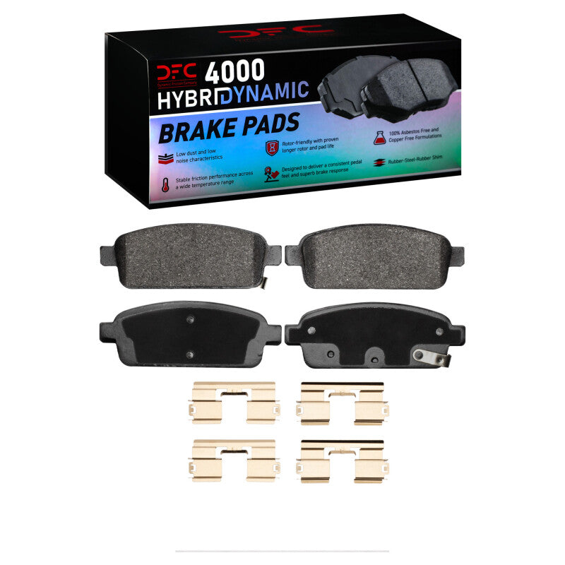 DFC DFC 4000 HybriDynamic Brake Pads Brakes, Rotors & Pads Brake Pads - OE main image