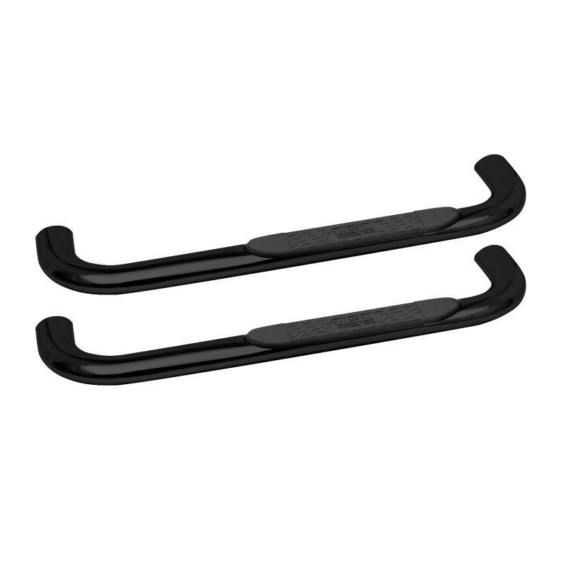 Westin 2007-2017 Jeep Wrangler 2dr Platinum 4 Oval Nerf Step Bars - Black 21-3315 21-3315 Photo - Primary