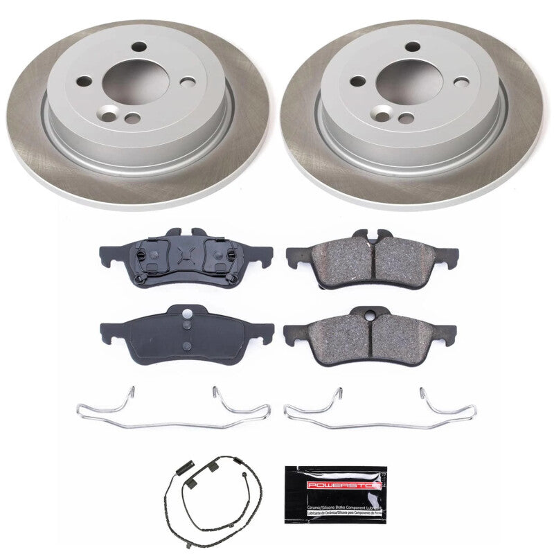 PowerStop Power Stop 02-06 Mini Cooper Rear Semi-Coated Rotor Kit SC5726 SC5726 Photo - Primary
