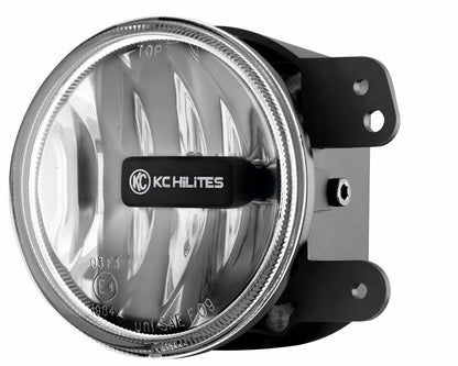 KC HiLiTES 07-09 Jeep JK Gravity G4 LED Light 10w SAE/ECE Clear Fog Beam (Single) 1494 1494 Photo - Primary