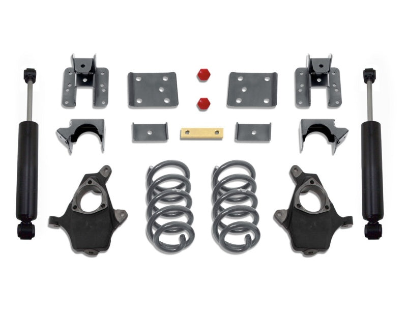 MaxTrac 14-16 GM C/K1500 2WD/4WD Extended/Crew Cab w/Cast Steel Susp. 4in/6in Lowering Kit KS331546-8 KS331546-8 Photo - Primary