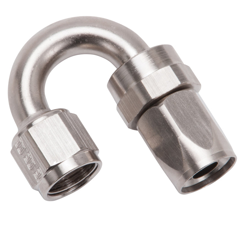 Russell #8 Full Flow Swivel 180° Tight Radius Hose Ends - Endura 613511 Photo - out of package
