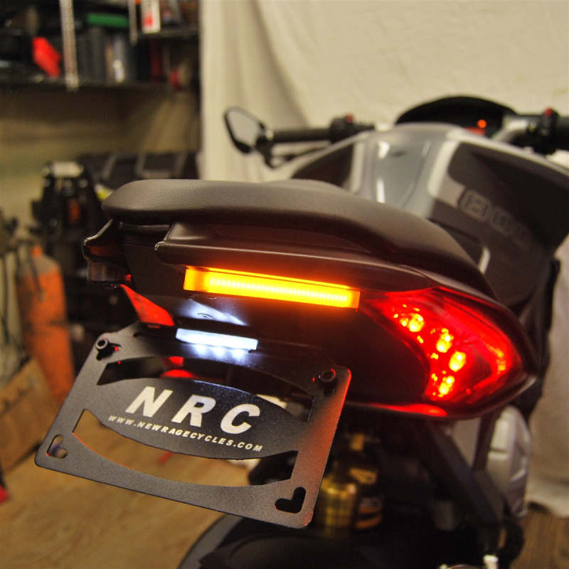 New Rage Cycles 15-18 MV Agusta Dragster 800 / RR Side-Mount Fender Eliminator Kit DRAG-FEB-L