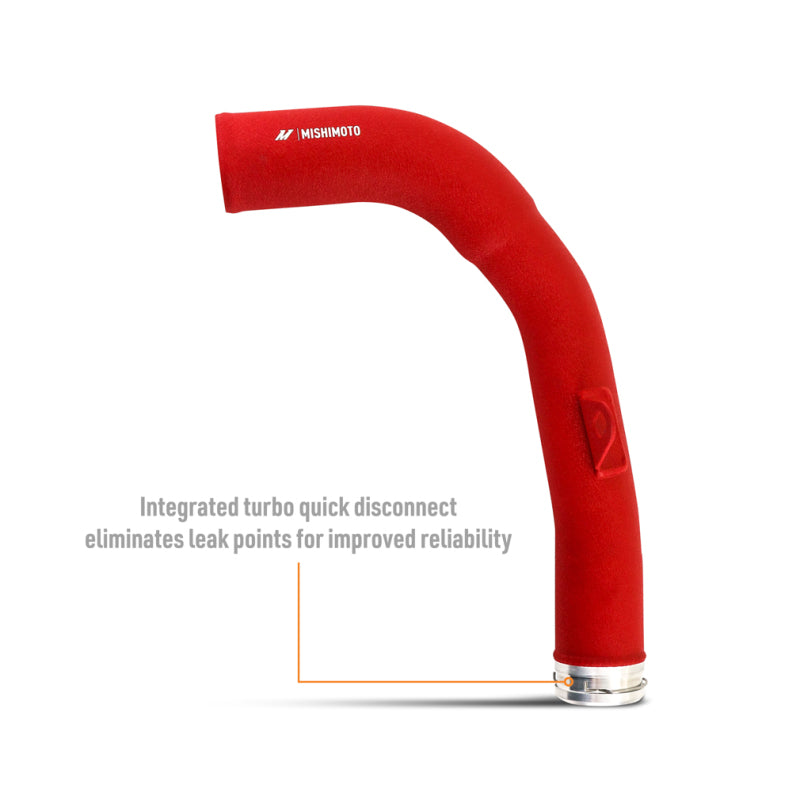 Mishimoto 2022+ Subaru WRX Charge Pipe - Wrinkle Red MMICP-WRX-22WRD MMICP-WRX-22WRD User 1